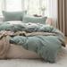 2pc Twin Duvet Cover Set Soft Sage Green