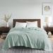 King 100% Certified Egyptian Cotton Bedding Blanket Seafoam