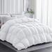 King Size Soft Warm Duvet Comforter Set White