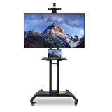 Portable Mobile TV Stand with Wheels for 32-70 Inch Flat Screen TVs - 32.7 x 22.8 x 79.1 inches