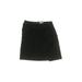 Ann Taylor LOFT Casual Mini Skirt Mini: Black Solid Bottoms - Women's Size 8