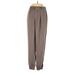 Uniqlo Dress Pants - High Rise: Brown Bottoms - Women's Size 26