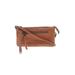 Universal Thread Crossbody Bag: Pebbled Tan Solid Bags