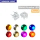 Diodes électroluminescentes à 4 broches 20 pièces F5 5mm 7 5 anha LED blanc rouge orange