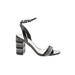 Aldo Heels: Black Shoes - Women's Size 8 - Open Toe