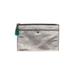 J.Crew Clutch: Metallic Silver Solid Bags