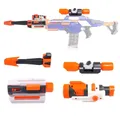 Set di accessori per la modifica della pistola giocattolo per Nerf N-strike Elite Series marmitta