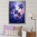 Design Art Mystical Plam Tree Magic Impressions I On Canvas Print Metal in Indigo | 40 H x 30 W x 1.5 D in | Wayfair FDP117739-30-40-SL