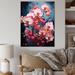 Design Art Orchids Orchids Neon Fusion Plastic in Pink | 44 H x 34 W x 1.5 D in | Wayfair PT117494-34-44