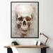 Design Art Skulls Resonance VI On Canvas Print, Cotton | 44 H x 34 W x 1.5 D in | Wayfair FL119891-34-44-BK