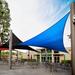 Royal Shade Triangle 200 GSM Sun Shade Sail in Blue | 8' x 8' x 8' | Wayfair rs-TAPT08-6