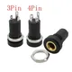 3/4 Pin 3.5mm Audio Jack Socket 3/4 Pole Stereo Solder Panel Mount 3.5 mm Headphone Female Socket