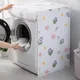 1pc Flip Roller Washing Machine Refrigerator Dust Cover Waterproof Dustproof Non-slip Household