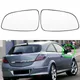 Car Exterior Door Side Rear View Heated Wing Mirror Glass with Backing Plate For Vauxhall Astra H