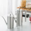 Stainless Steel Oil Jug Sauce & Vinegar Drip-proof Dust Box Organizer Kitchen Tools Coffee Pot