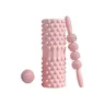 Foam Roller Set-3 in 1 Roller Set Includes Foam Roller Massage Roller Stick Spiky Massage Ball for