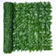 Artificial Plant Privacy Hedge Panels Fake Green Leaf Fence Ivy Plant Privacy Screen For Outdoor