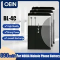 New BL-4C 3.7V 890mAh Lithium Polymer Phone Battery BL4C BL 4C For Nokia 6100 6125 6136 6170 6300