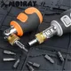 8 in 1 Mini Ratchet Screwdriver Precision Multi Tools Magnetic Bits Household Multi-purpose Pocket