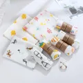 Baby Bath Towel Kids Bathrobe Child Blanket Wrap for Newborn Infant Toddler Boys Girls Gauze Cotton