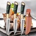 1pc Kitchen boning knife EDC portable knife fixed blade sharp fruit knife for lamb chop knife