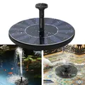 Solar Fountain Floating Pump With 6 Nozzles Solar Bird Bath Pond Fountai Water Feature Garden Pool