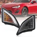 LED Corner Lamp For 2013-2016 Toyota GT86 Scion FR-S Front Bumper Amber Turn Signal White DRL