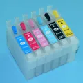 Refillable Ink Cartridge For Epson Stylus R270 T50 P50 1400 1410 1500W 1390 T60 R330 R265 R285 R360