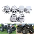 2Pcs Decorative Cover Electroplating Special Hub Caps For ATV UTV Buggy Quad Bike 10-inch 12-inch