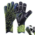 Goalie Gloves Latex Soccer Goalkeeper Gloves Anti-slip Thicken Football Goalie Gloves Finger