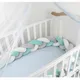 Ins New Baby Three-strand Braid Bedside Baby Room Decoration Anti-fall Rail Hand-woven