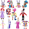 The Amazing Digital Circus Pomni Jax Plush Toy Anime Cute Theater Rabbit Doll StuffedCartoon Clown