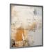 Wrought Studio™ Gold & Beige Soft Fusion - Abstract Collages Wall Art Prints Metal in Gray | 32 H x 24 W x 1 D in | Wayfair