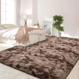Brown 72 x 48 x 1 in Living Room Area Rug - Brown 72 x 48 x 1 in Area Rug - Wrought Studio™ 5'X8'tie-Dyed Coffee Shaggy Large Area Rugs For Living Room | Wayfair