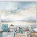 Wrought Studio™ Minimalism Cloudy Sky Scenery IV - Sky Canvas Art Print Canvas, Cotton in White | 12 H x 20 W x 1 D in | Wayfair