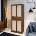 Bay Isle Home™ 72.2" Tall 4-Door Rattan Storage Cabinet w/ 1 Drawer & Adjustable Shelves | Wayfair 27366ED4D21E42699D705D8AE3D96684