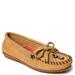 Minnetonka Thunderbird Animikii - Womens 5.5 Tan Slip On Medium