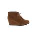 City Classified Ankle Boots: Brown Shoes - Women's Size 10