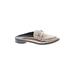 Joie Mule/Clog: Silver Shoes - Women's Size 38 - Almond Toe