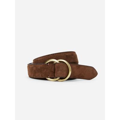 J.McLaughlin Men's Michael Belt Brown, Size XL | Suede