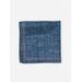 J.McLaughlin Men's Silk Pocket Square Denim | Silk/Denim