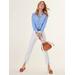 J.McLaughlin Women's Rainey Jeans White, Size 14 | Cotton/Spandex/Denim
