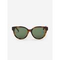 J.McLaughlin Women's Aveleen Sunglasses in Tortoise Green/Dark Brown