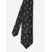 J.McLaughlin Men's Cotton Silk Tie in Pineapple Navy | Cotton/Silk