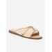 J.McLaughlin Women's Lumina Sandals Taupe, Size 6.5 | Cotton