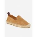 J.McLaughlin Men's Rafe Suede Espadrilles Caramel, Size 9.5 | Leather/Suede