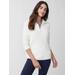 J.McLaughlin Women's Rupert Sweater Egret White, Size XS | Cotton/Nylon