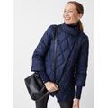 J.McLaughlin Women's Key Puffer Jacket Dark Navy, Size Small | Nylon