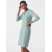 J.McLaughlin Women's Ivana Dress in Mod Collage Green/Aqua, Size XS | Nylon/Spandex/Catalina Cloth