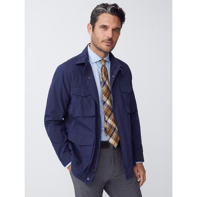 J.McLaughlin Men's Madaket Safari Jacket Navy, Size XL | Cotton/Nylon